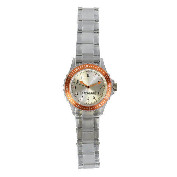 NEW! Impulse Nurse Medical Unisex 24 Hour Plastic Link Band Watch - Picture 1 of 2